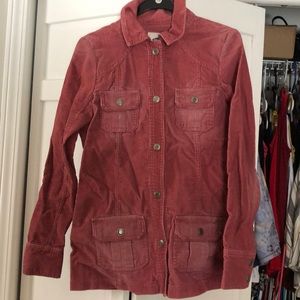 Women’s corduroy mauve jacket